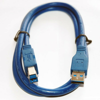 fujiei USB 3.0  A公-B公 高速傳輸線 1M (SU0115)