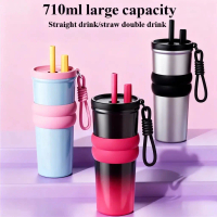 1200ML/710ML Stainless Steel Vacuum Flask Coffee Mug Cup with Lid | Travel Gift Tumbler | Hot & Cold
