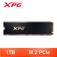 ADATA 威剛 XPG GAMMIX S60 PRO 1TB PCIe 4.0 M.2 SSD《黑》