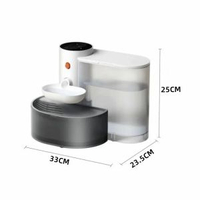 寵有引力傾倒式貓咪飲水機寵物飲水機自動過濾迴圈貓咪活水機器