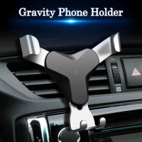 Universal Car Air Vent Gravity Phone Holder Mount Mobile Phone Holder CellPhone Stand Support For iPhone For Samsung