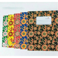 Hard Cover Folio Paperline / Buku Akutansi Batik Besar Folio Paperline / Isi 100 dan 200 Lembar