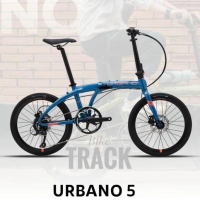 Polygon Sepeda Lipat Urbano 5 20\ 9sp - Blue"