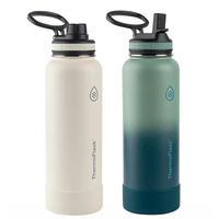 [COSCO代購4] 促銷到5月30號 W1630877 ThermoFlask 不鏽鋼保冷瓶 1.2公升 X 2件組 白+漸層綠