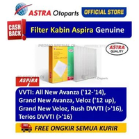 Filter Kabin (Non Karbon)/ Cabin Filter untuk VVTI: ALL NEW AVANZA, GRAND NEW AVANZA, VELOZ, dll