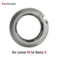 7artisans LM-E Adapter Ring for Leica M mount Lens to SONY E Mount Cameras for a7II a7r3 a7m3 A7RIII A6000 NEX-7