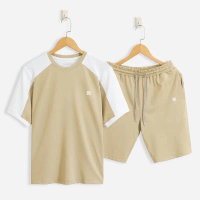 DS Korean Fashion Sports Suit Terno For Men T-shirt &Short Unisex Casual