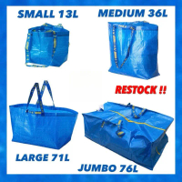 Kantong Tas Belanja Jumbo / Tas Laundry Besar / Tote Bag ORIGINAL Kuat Kantong Serbaguna