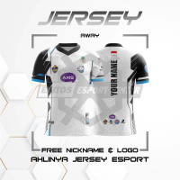 Jersey EVOS 2023 Terbaru Away Free Custom Nickname MPL S11
