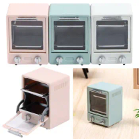 Scale Baking Dish Playing House Doll Accessories Miniature Furnitures Dollhouse Vertical Oven Mini Kitchen Appliances