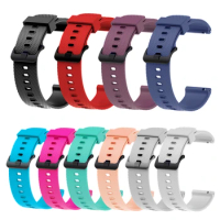 20mm Silicone Watch Strap For Garmin Vivoactive3 Watch Band For For Xiaomi Amazfit Bip Bracelet For Samsung Galaxy Watch Active