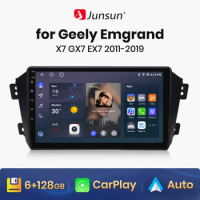Junsun V1 AI Voice Wireless CarPlay Android Auto Radio for Geely Emgrand X7 GX7 EX7 2011 - 2019 4G Car Multimedia GPS 2din