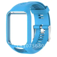 Intelligent Wristband Silicone Strap Replacement Band for TomTom Runner 2 3 Spark 3 GPS Watch