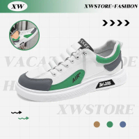 XW น้องใหม่  รองเท้าผ้าใบแฟชั่นผู้ชาย งานดีมาก ทรงสปอร์ตสุดเท่ห์ 3 สีให้เลือกสรร สวยทุกสี งานดีมาก  