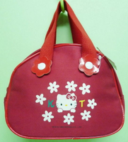 【震撼精品百貨】Hello Kitty 凱蒂貓~KITTY小手提包『紅底小白花』
