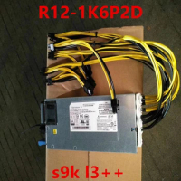New Original Miner PSU For Chicony Single 12V s9k l3++ 1600W Mining Power Supply R12-1K6P2D