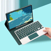 For Samsung Galaxy Tab A8 10.5 A7 10.4 S6 Lite 10.4 S7 S8 11 S7 Plus S7 FE S8 Plus 12.4 Case with Keyboard Funda Tablet Cover