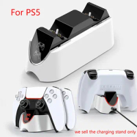 Dual base Fast Charger for PS5 Gamepad Accessories Wireless Controller Charging Dock Station USB Type-C for Sony PS5 Joystick