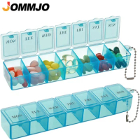 1Pc Weekly Pill Organizer,Large 7 Day Pill Box,Daily Vitamin Case Medicine Box,Pill Containers for Medicine Supplements Fish Oil