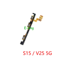 For Vivo S12 S15 S15E S16 S17 V21 V23 V25 Pro 4G 5G Power ON OFF Volume Up Down Side Button Switch Key Flex Cable
