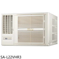 SANLUX台灣三洋【SA-L22VHR3】R32變頻冷暖左吹窗型冷氣(含標準安裝)