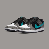 【NIKE 耐吉】NIKE DUNK SB Atmos Elephant 象紋 爆裂紋 滑板男鞋(BQ6817-009)