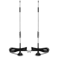 4G TS9 Antenna Mobile Hotspot Signal Booster Apply to M1 4G LTE Router 4G LTE Broadband Modem(2-Pack)
