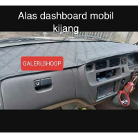 Alas pelindung dashboard mobil kijang,kapsul,lgx,lx bahan kulit sintetis mudah di bersihkan dan anti