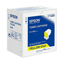 EPSON 黃色原廠碳粉匣 / 個 S050747