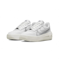 NIKE 耐吉 Nike Air Force 1 PLT.AF.ORM 白銀勾 厚底 休閒鞋 DJ9946-101