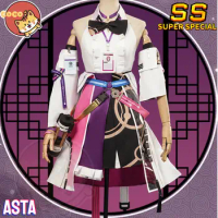 CoCos-SS Game Honkai Star Rail Asta Cosplay Costume Game Honkai Star Rail Cosplay Deep Space Observer Asta Costume and Wig