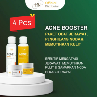 ACNE GLOW HN SKIN CARE PAKET PENGHILANG BEKAS JERAWAT, KOMEDO DAN ACNE PRONE UNTUK SEMUA JENIS KULIT