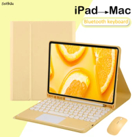For iPad Air 4 Case with Keyboard for iPad Pro 11 2021 Case 2020 for iPad 7th 8th 10.2 Air 2 9.7 2018 Air 3Generation Case