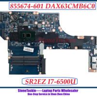StoneTaskin 855674-601 For HP Probook 450 470 G3 Laptop Motherboard MB DAX63CMB6C0 SR2EZ I7-6500U I3-6100U I5-6200U mainboard