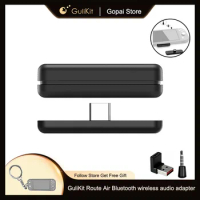 Gulikit Route Air Pro Bluetooth Audio Type-C Transmitter with Microphone for Nintendo Switch &amp; Switch Lite For PS4 PS5 PC