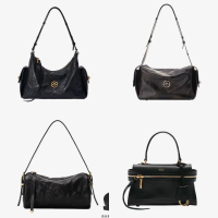 GROTTO 24 New R66 Series Toast Hobo Bag Pen Holder Bag Handheld Shoulder Crossbody Large Capacity Ba