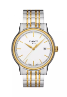 Tissot Carson Gent Two tone Stainless Steel Bracelet and White Dial Quartz Watch- T085.410.22.011.00 Watch