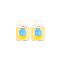 【bonbon】C well 日日維生素C錠30錠x2罐(維他命/接骨木/抗氧化/花青素/礦物質)