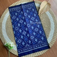 KAIN TENUN ENDEK MOTIF ANTIK BIRU