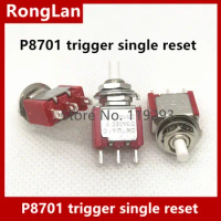 [SA] P8701 single trigger M6.35 small tripod toggle button switch Q27 reset normally open normally closed without a lock--50pcs