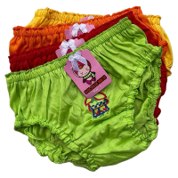CD GOLDEN NICK PKW celana dalam anak perempuan warna bahan katun-pakaian dalam polos Karet pinggang 