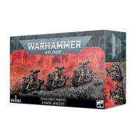 (GWพร้อมส่ง) CHAOS SPACE MARINES: CHAOS BIKERS (model Kit โมเดลประกอบ assembly model)