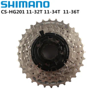 Shimano Altus HG201 HG200 9 Speed Cassette 11-32T 34T 36T For Mountain Bike Bicycle Parts Original HG200-9 HG201-9 Cassette
