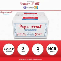 Paperpryns Kertas Continuous Form 3PLY NCR PRS 9,5" x 11"/2 (Bagi 2)
