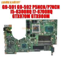 P5NCN P7NCN For Acer Predador 15 G9-591 G9-591R G9-592 G9-791, Laptop Motherboard.CPU:i5 i7-6Th.GPU:GTX970M V3G/GTX980M V4G.