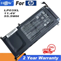 New Genuine LP03XL 11.4V 55Wh Laptop Battery for HP Envy 14-J 15-AE 15-AH M6-P HSTNN-DB6X 804072-241