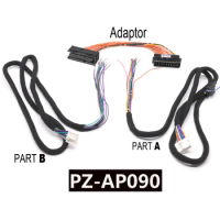 PUZU PZ-AP090 adaptor+universal wire modify cable for BMW Harman Kardon plug&amp; play