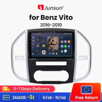 Junsun V1 AI Voice Wireless CarPlay Android Auto Radio for Mercedes Benz Vito 3 2014 - 2020 4G Car Multimedia GPS 2din autoradio