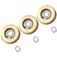 3Pc 36T Ebike Wheel Hub Motor Planetary Copper Gears W/ Bearing For Bafang Motor Gears With Bearings Accessories