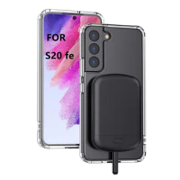 For Samsung Galaxy S22 S21 S10 S20 Plus Ultra S21FE S20FE S10e Smart battery charger cases power bank typec Magnetic Stand Case